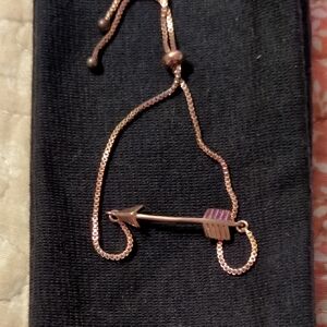 Rose Gold Arrow Bracelet